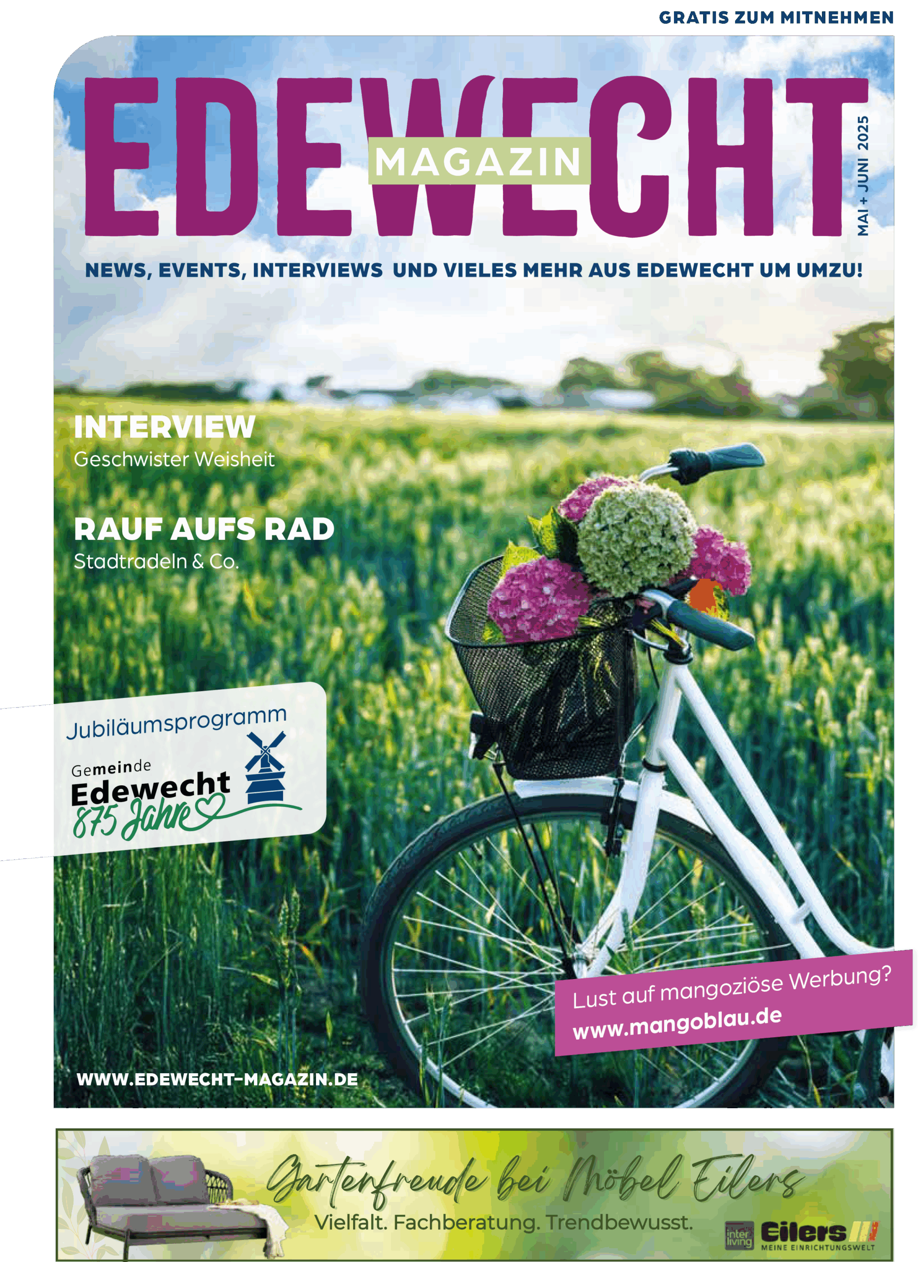 Edewecht Magazin Mai Cover