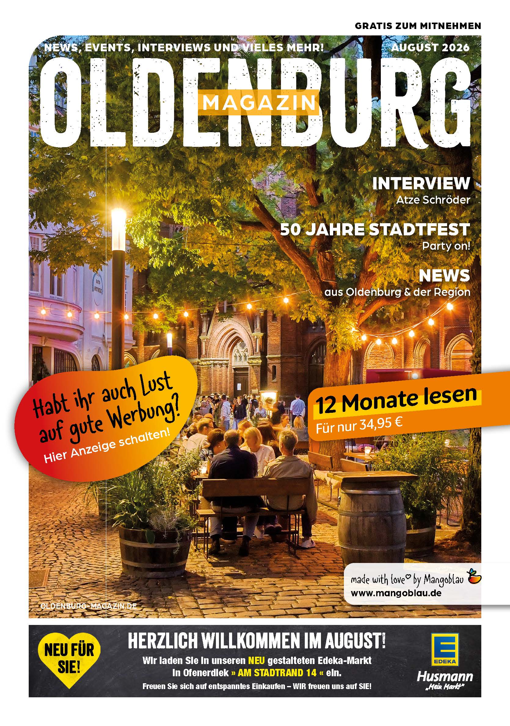 OL Magazin Cover August 2026