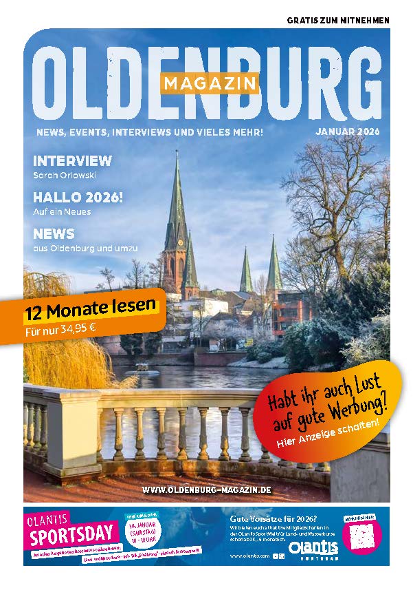 Oldenburg Magazin Titelbild Januar 2026